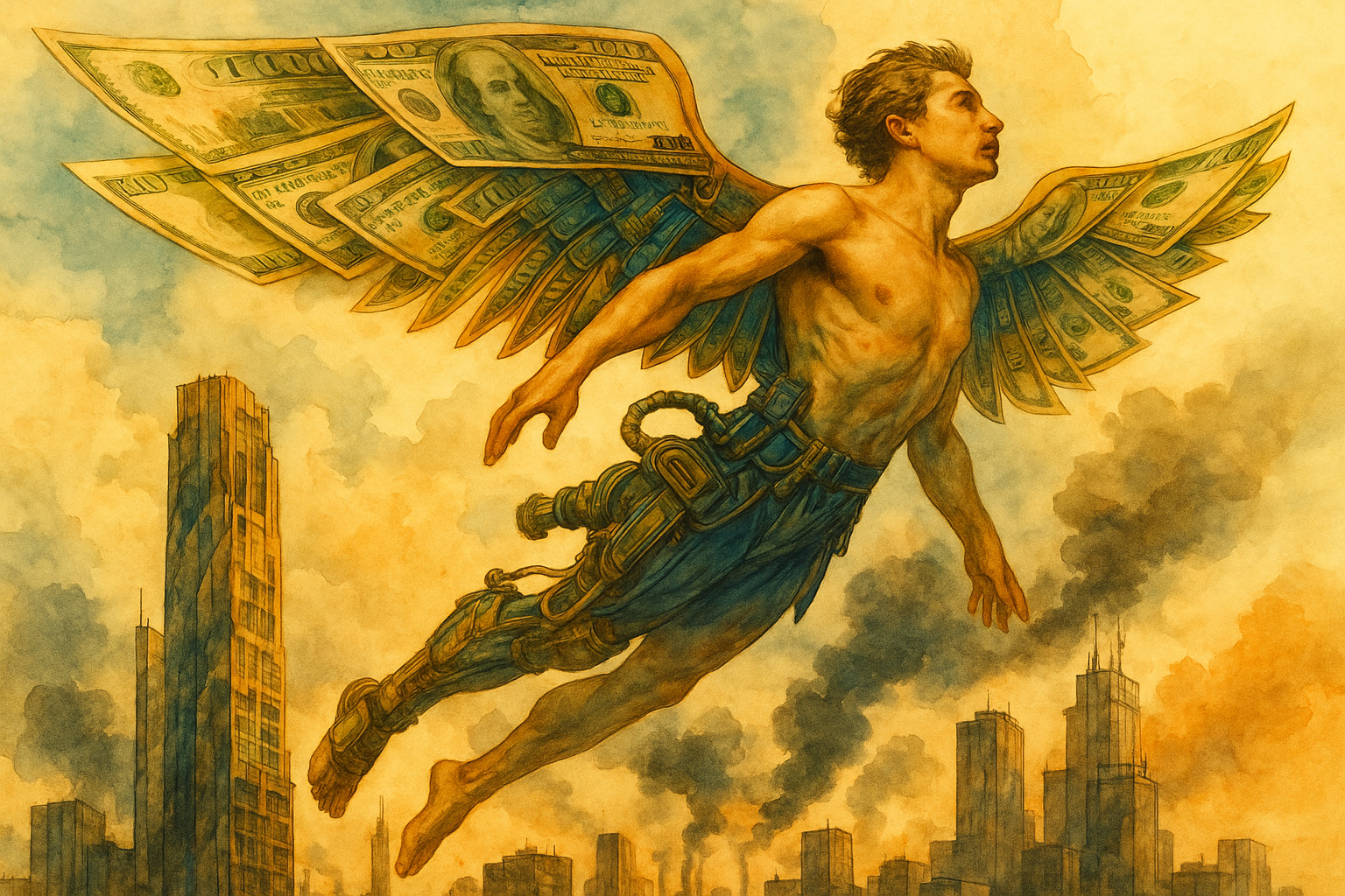 🜂 THE ICARUS EFFECT: When human intelligence flies higher than it can sustain